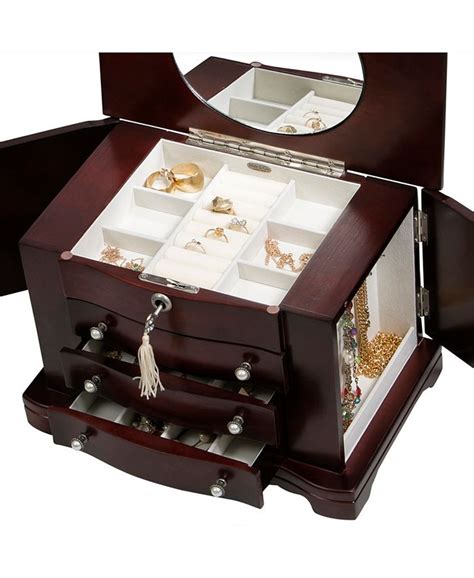 mele co rita wooden jewelry box